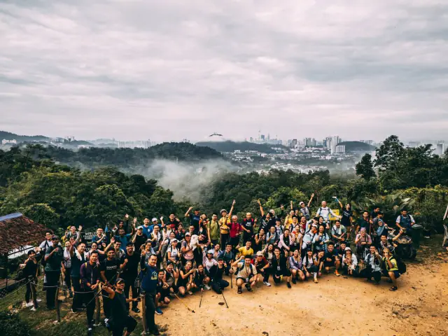 Hilltop with KL skyline view