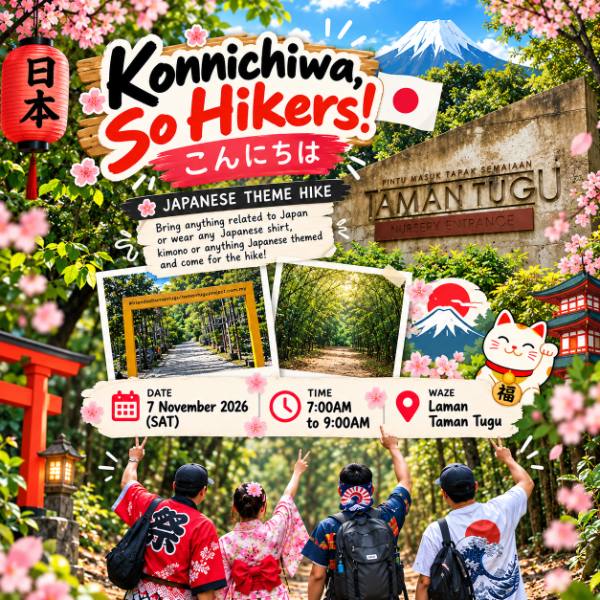 Konnichiwa in Taman Tugu poster
